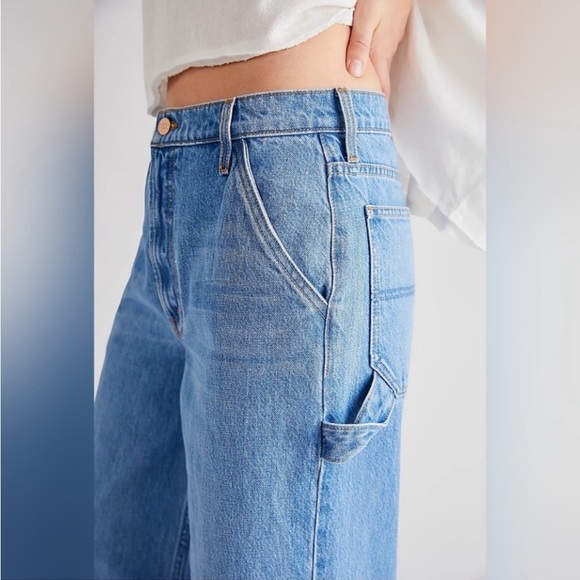 NWT MOTHER DENIM SNACKS THE FUN DIP UTILITY PUDDLE - Picture 7 of 14